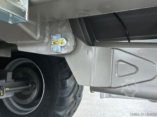 Kippanhänger Farmtech FARMTECH, TANDEM-SCHWERLAST-MULDENKIPPER GRAVIS 2000,  HYDR. HECKKLAPPE, HARDOX