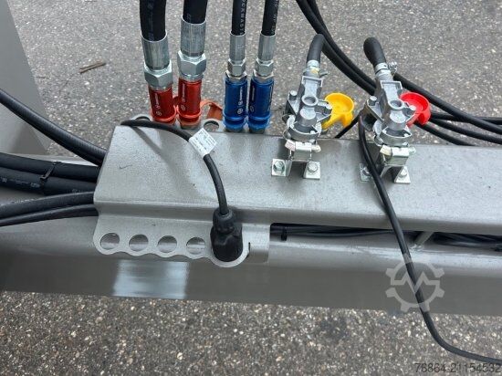 Kippanhänger Farmtech FARMTECH, TANDEM-SCHWERLAST-MULDENKIPPER GRAVIS 2000,  HYDR. HECKKLAPPE, HARDOX