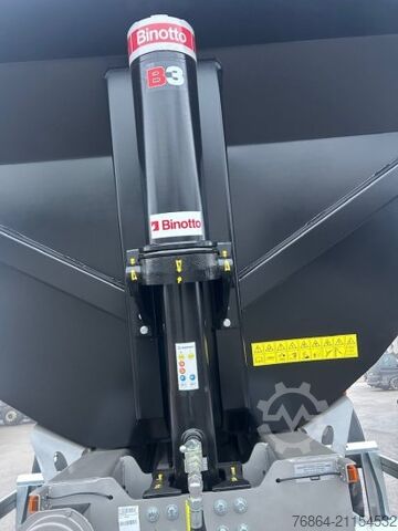 Kippanhänger Farmtech FARMTECH, TANDEM-SCHWERLAST-MULDENKIPPER GRAVIS 2000,  HYDR. HECKKLAPPE, HARDOX