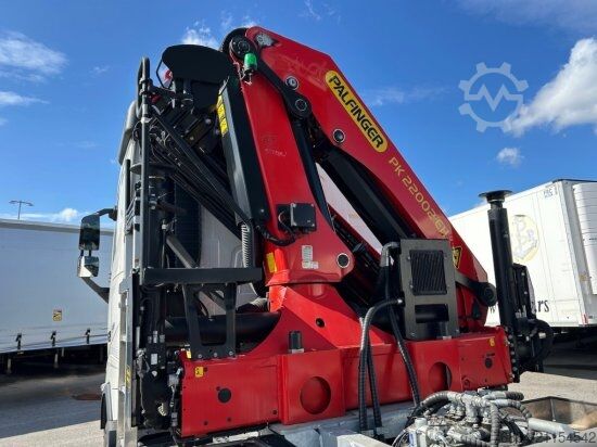 Dreiseitenkipper LKW VOLVO FH 500 3-SEITEN KIPPER MIT PALFINGER PK22002EH, RETARDER