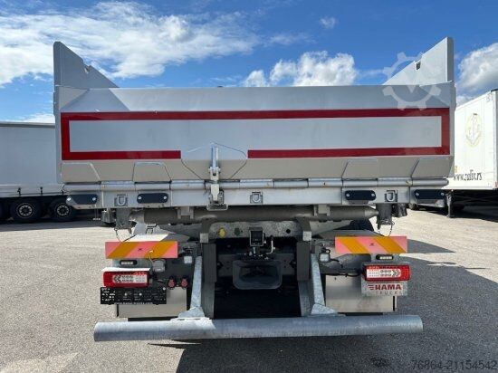 Dreiseitenkipper LKW VOLVO FH 500 3-SEITEN KIPPER MIT PALFINGER PK22002EH, RETARDER