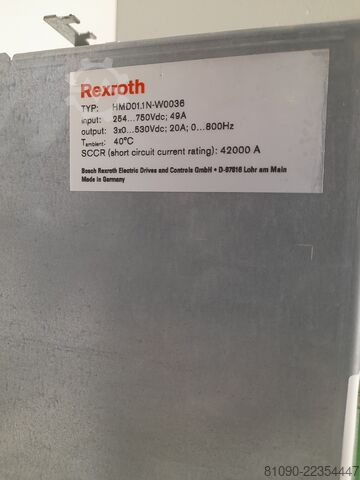 INVERTER INDRADRIVE M REXROTH REXROTH HMD01.1N-W0036