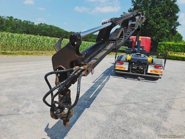 Hook arm system MAN TGS 35.440 8x4 tridem hooklift + Crane Palfinge...