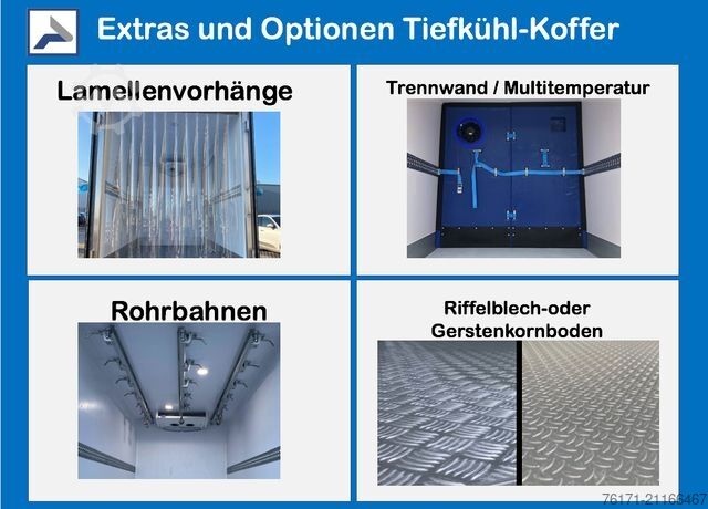 Refrigerator body van MERCEDES-BENZ Sprinter 517/37 3,5t TK KOFFER -20° AUT BPM VRIJ