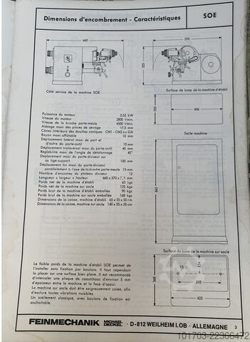 Drills Grinding Machine DECKEL SOE