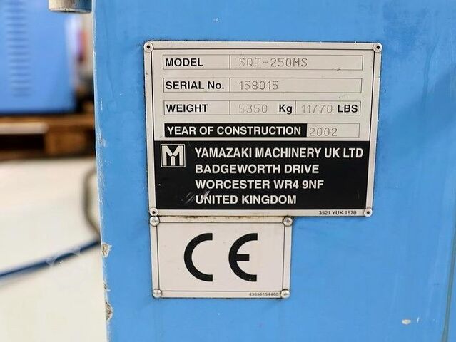 CNC Dreh-Fräszentrum Mazak SQT 250 MS