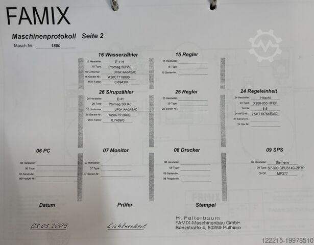 FAMIX FAMIX 30000 Mixer (2008) FAMIX Mixer