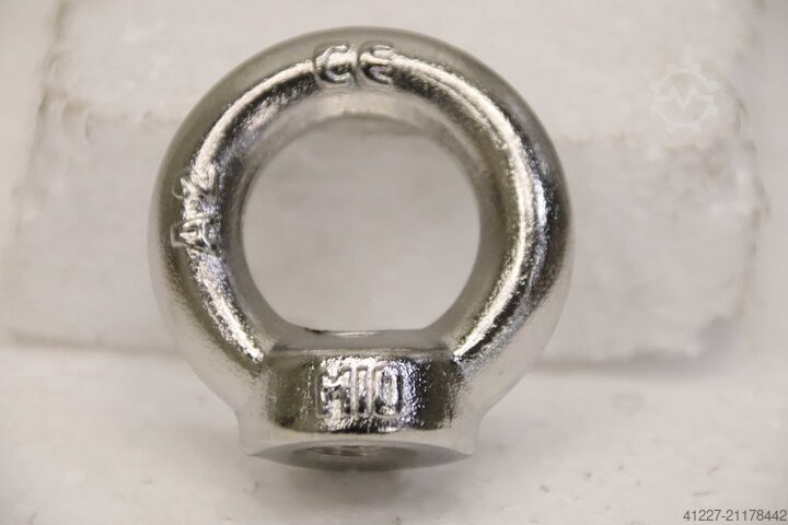 Ringmuttern Edelstahl Golfaro M10 A2