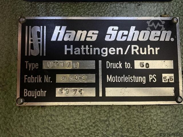 Double-column hydraulic press SCHÖN UTE/B 50