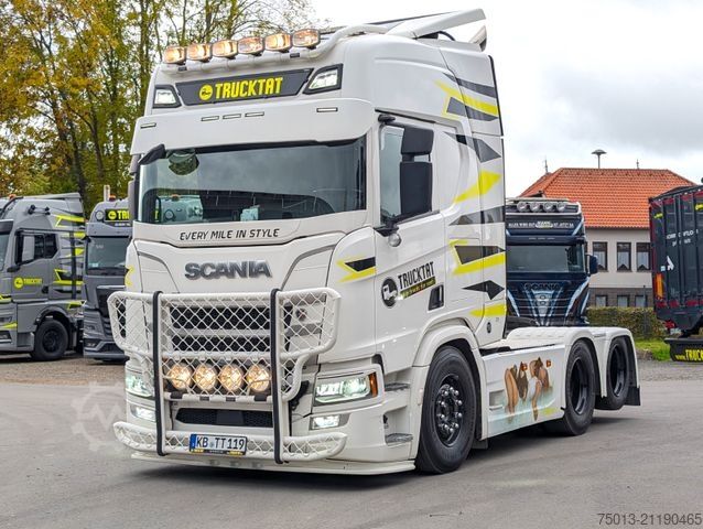 Standard SZM SCANIA V8, Airbrush, Retarder, Voll-Luft, OPEN PIPES