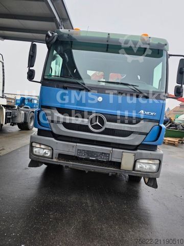 Dreiseitenkipper LKW MERCEDES-BENZ Axor 1829 / 13m Palfinger Kran FUNK / Meiller