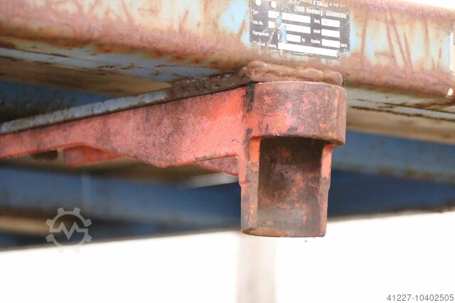 Schwerlast-Transportwagen 2 Tonnen Bartels 2500/1250/H345 mm