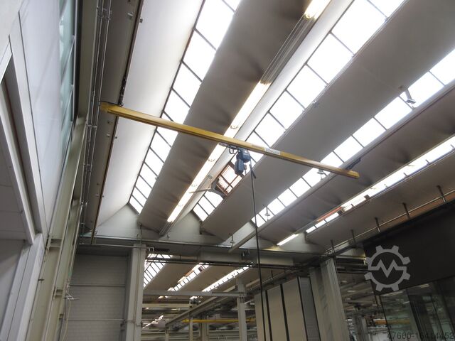 Crane sky Crane overhead crane Crane runway Demag Kranbahn KBK2 500KG 16x6m Zubehör Demag KBK 2 II KBK2 500Kg + Kettenzug