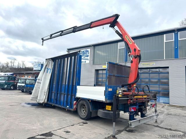 Truck mounted crane MAN 18.290 PK 11001C Glasreff