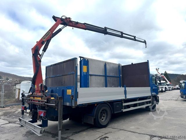 Truck mounted crane MAN 18.290 PK 11001C Glasreff