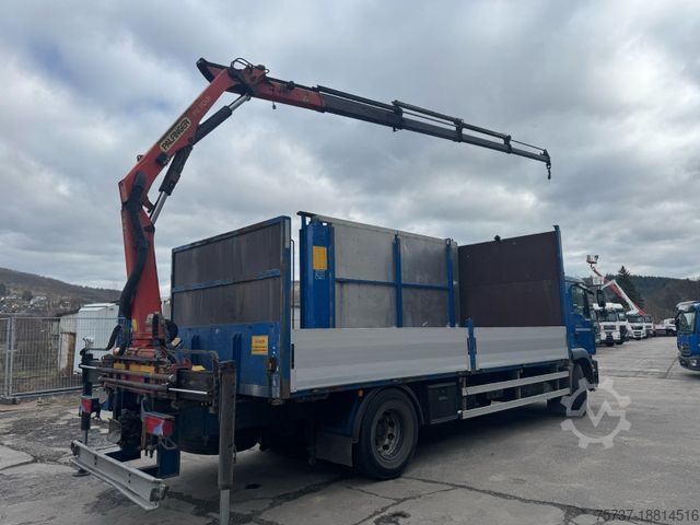 Truck mounted crane MAN 18.290 PK 11001C Glasreff