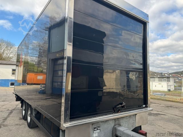 Kühlkoffer-LKW MAN 12.250 + Anhänger Durchlade