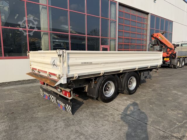 Three-way tipper trailer  TK  14 t Tandemkipper- Tieflader