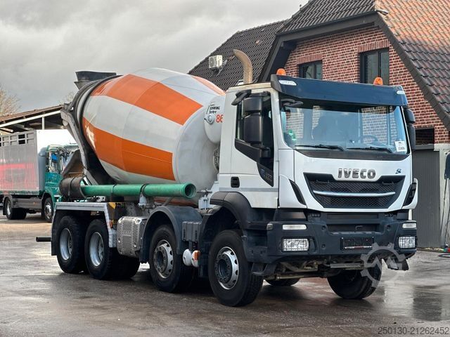 Betonmischer LKW IVECO X-Way 400 8x4 BB SchwingStetter AM9 Betonmischer