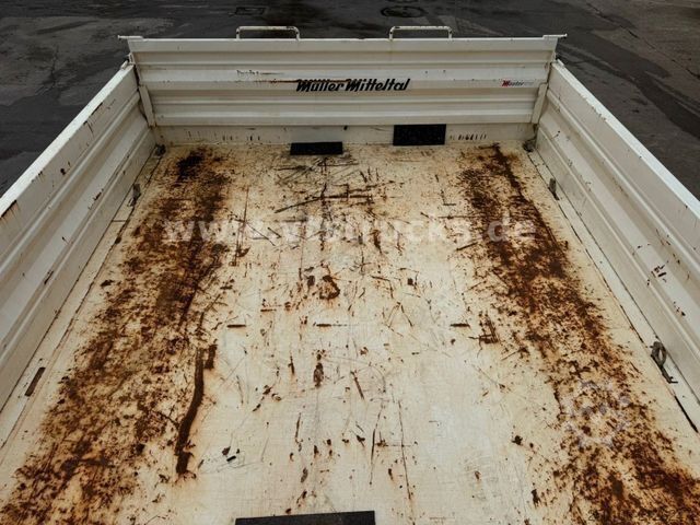 Low loader trailer MÜLLER-MITTELTAL ETK TA R 11,9 to Tieflader Kipper