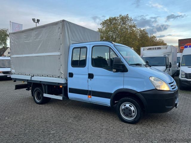 Transporter mit Pritsche & Plane IVECO Daily 35c15 3,0 HPI DoKa *Garantie*