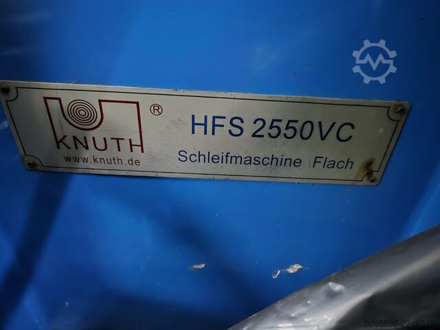 Surface grinding machine Knuth HFS 2550 VC