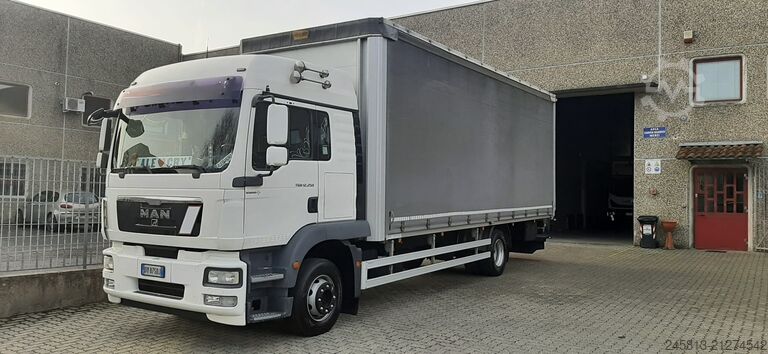 LKW mit Pritsche & Plane MAN TGL 12.250