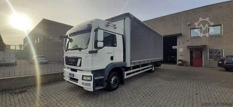 LKW mit Pritsche & Plane MAN TGL 12.250
