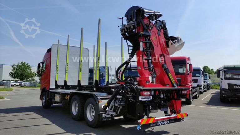 Holztransporter Volvo FH 540 6x4 BL  Kurzholz-LKW Kran nach Wahl