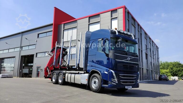 Holztransporter Volvo FH 540 6x4 BL  Kurzholz-LKW Kran nach Wahl