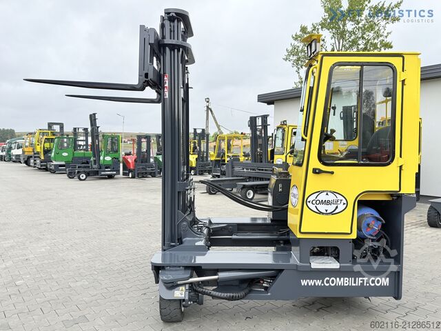 4-way forklift Combilift C4000 GAS DUPLEX 4600 FREE-LIFT CABIN