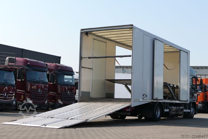 Car carrier truck MAN TGM 15.290 geschloss. Autotransp. Komplettzug