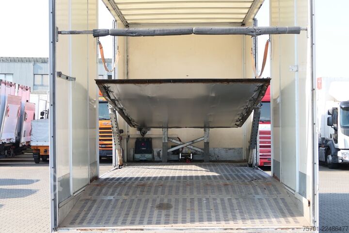 Car carrier truck MAN TGM 15.290 geschloss. Autotransp. Komplettzug