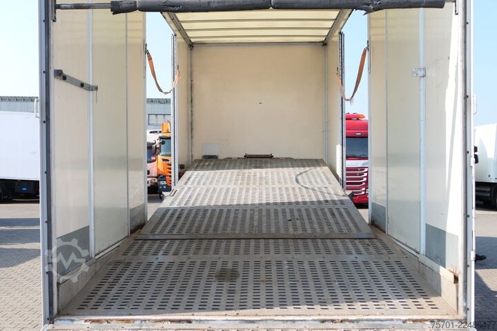 Car carrier truck MAN TGM 15.290 geschloss. Autotransp. Komplettzug