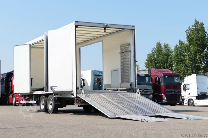 Car carrier truck MAN TGM 15.290 geschloss. Autotransp. Komplettzug