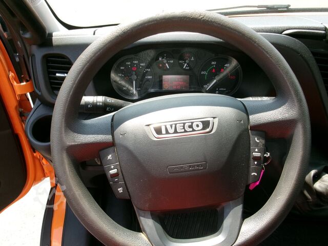 Curtain sider van IVECO Daily 35C17*DoKa*Luft*AHK*Diff*Klima*6 Sitze
