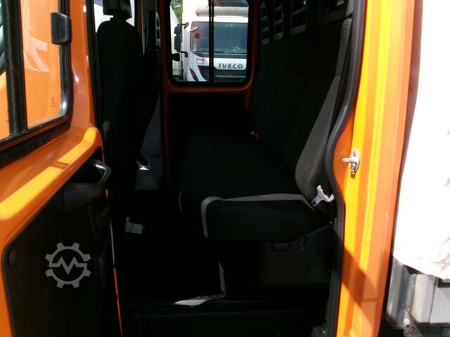 Curtain sider van IVECO Daily 35C17*DoKa*Luft*AHK*Diff*Klima*6 Sitze