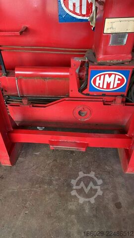 Swap body semitrailer  Abrollcontainer mit HMF Kran