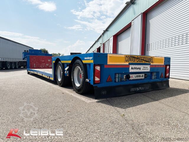 Semitrailer MEUSBURGER MPG-2*hydr. Lenkung*Tiefbett 7100mm*
