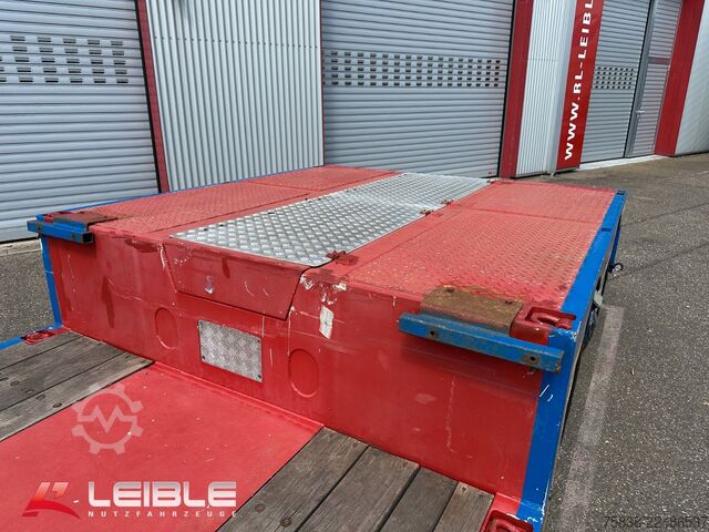 Semitrailer MEUSBURGER MPG-2*hydr. Lenkung*Tiefbett 7100mm*