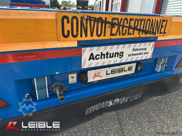 Semitrailer MEUSBURGER MPG-2*hydr. Lenkung*Tiefbett 7100mm*