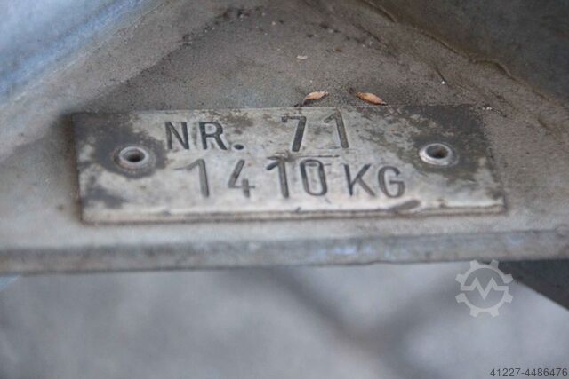 Schwerlast-Transportwagen 7 Tonnen TCR 85 0170 A Traglast 7 t