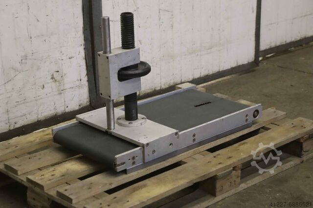 Conveyor belt height adjustable Krämer + Grebe 830 x 370 mm