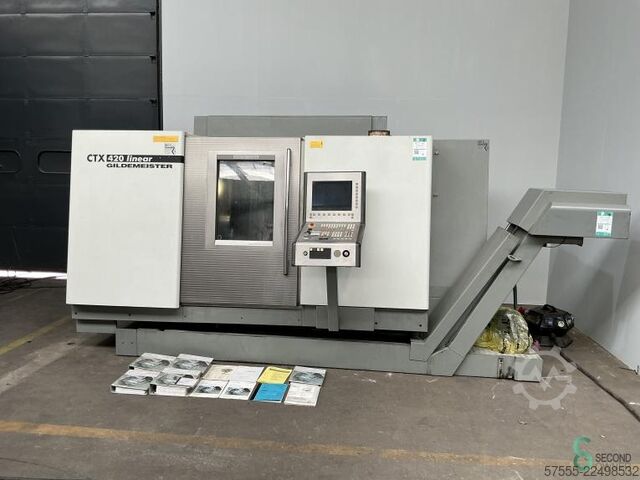 Horizontal lathes  DMG Gildemeister CTX 420 linear 2003 DMG Gildemeister CTX 420 linear