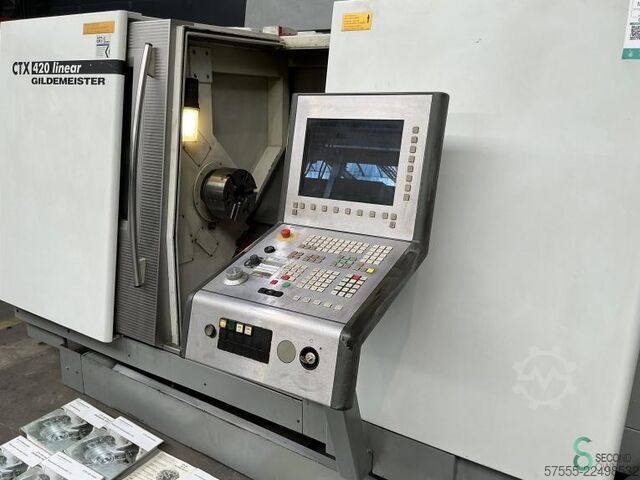 Horizontal lathes  DMG Gildemeister CTX 420 linear 2003 DMG Gildemeister CTX 420 linear