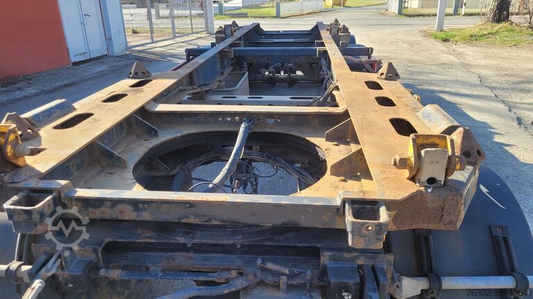 Skip loader trailer HĂĽffermann HMA 24/24 2 x ASK Liftachse