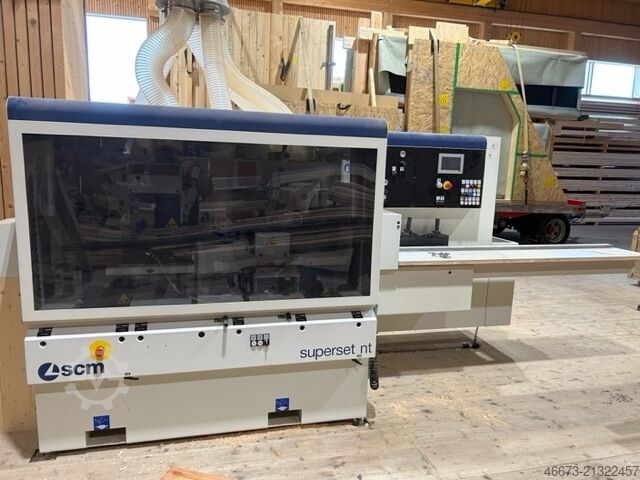 Hobel- und Kehlautomat SCM superset nt V5 Zimmereiversion