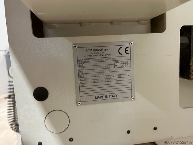 Hobel- und Kehlautomat SCM superset nt V5 Zimmereiversion