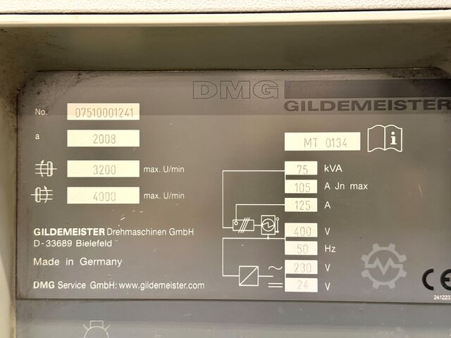CNC Dreh- und Fräszentrum DMG GILDEMEISTER GMX 250 LINEAR