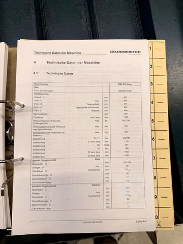 CNC Dreh- und Fräszentrum DMG GILDEMEISTER GMX 250 LINEAR